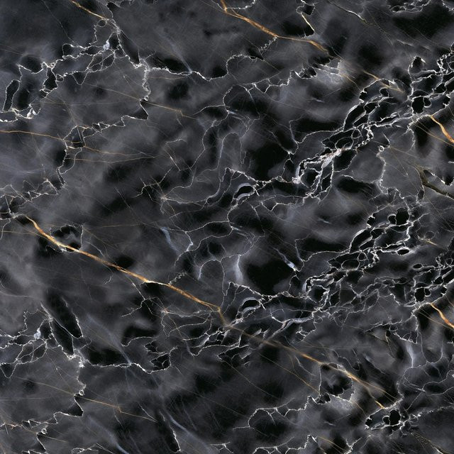 Bodenfliese Feinsteinzeug United Tile und Mosaic Marmor Dark Wave Grau B/B: 59,5 x 59,5 cm - Bild 1