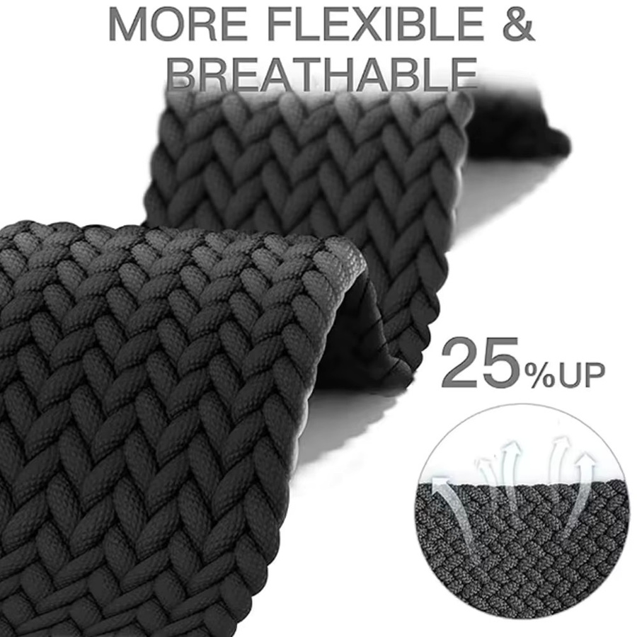 Xiaomi Armband, Nylon, Magnetschnalle, 22 mm, Redmi Watch 5 Lite, Redmi Watch 5 Active - Bild 5
