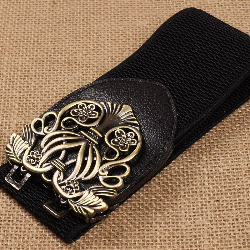 Gürtel Leder, Blume, Damen - Bild 2