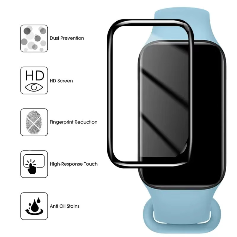 Xiaomi Screen Protector für Mi Band 8 9 Aktive, transparent, Unisex - Bild 4