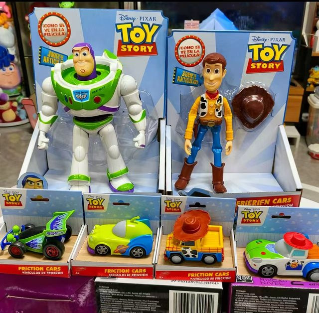 Bandai Disney Toy Story 3 Buzz Lightyear Woody, Kinderpuppe, ab 3 Jahre - Bild 1