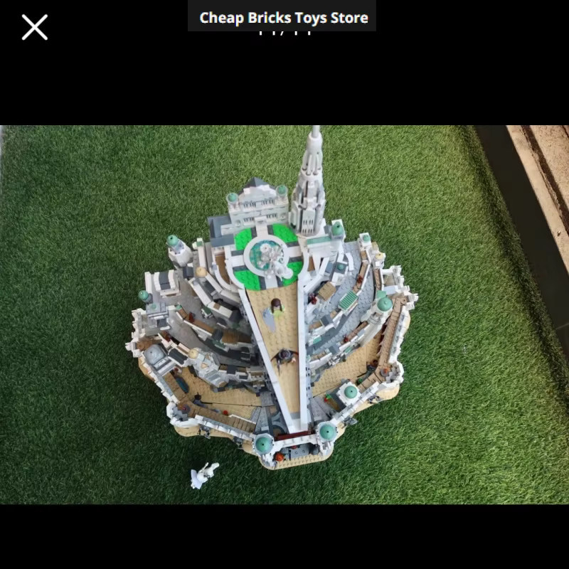 MOC Minas Tirith, Bausteine, 8.278 Teile, Fantasy - Bild 2