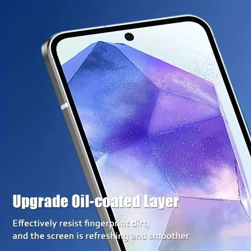 4er-Pack Schutzfolie für Samsung Galaxy S25 S24 S23 S22 S21 Ultra Plus FE mit Fingerabdruck-Entsperrung, transparent - Bild 5