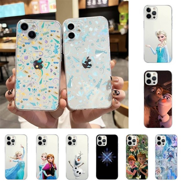 Mesuca Anime F-Frozens Handyhülle für iPhone, Transparente Schutzhülle für iOS Modelle - Bild 1