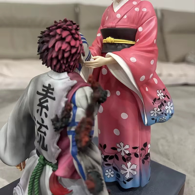 Bandai Demon Slayer Akaza & Koyuki Kirschblüten-Szene Modellfigur, 27cm - Bild 5