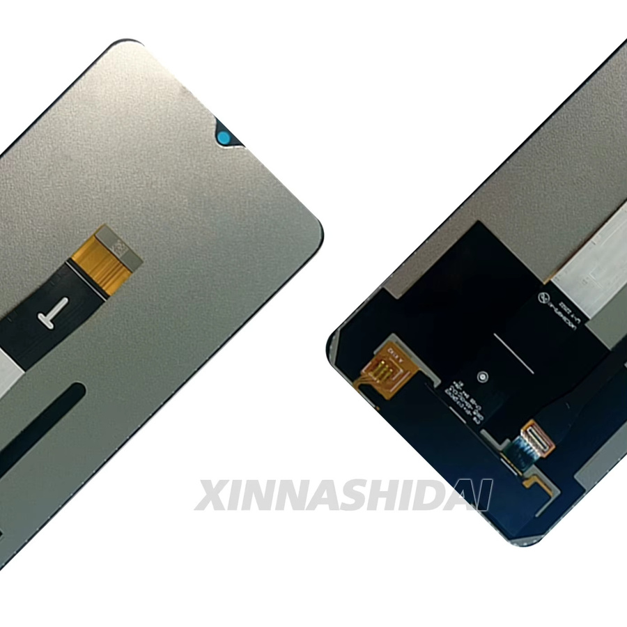 Xiaomi Redmi 12C LCD Display Touchscreen Digitizer Montage in Schwarz ohne Rahmen - Bild 2