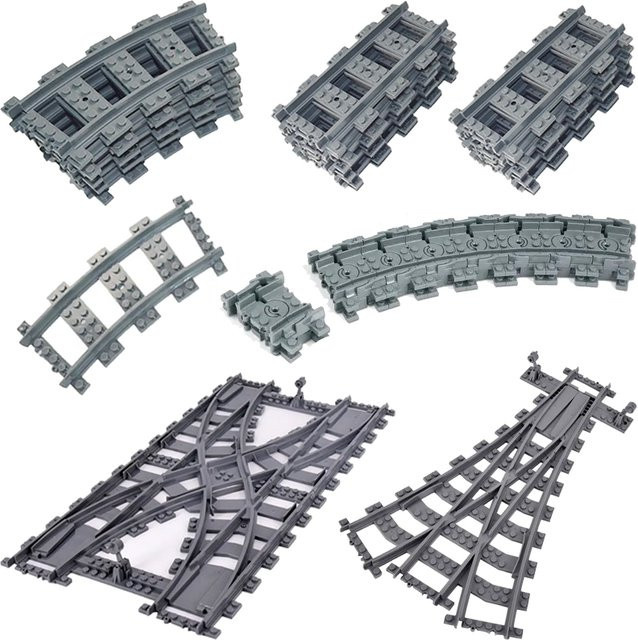 Mitty Stadt Züge Flexible Gleise, Eisenbahnen Spielzeug - Bild 1