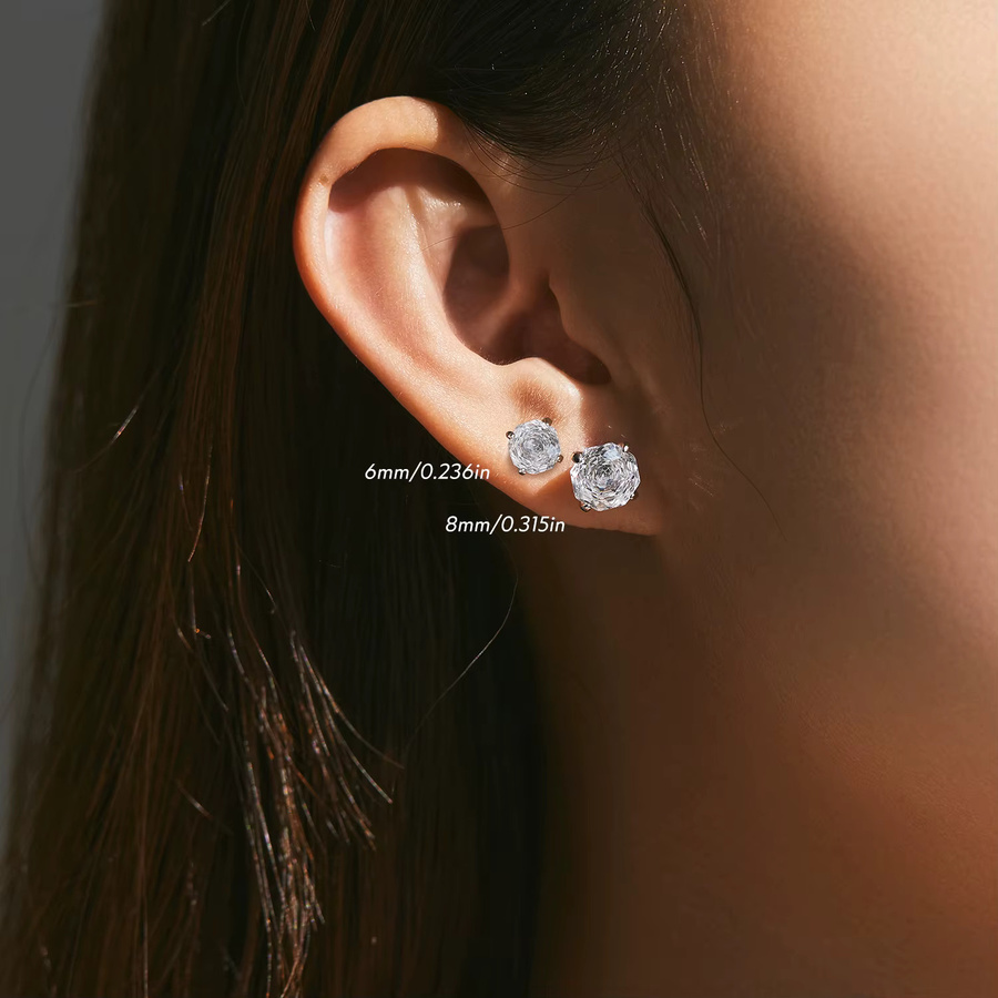 MODIAN Ohrringe 925 Silber, Multi-Color Zirkonia, Damen - Bild 2