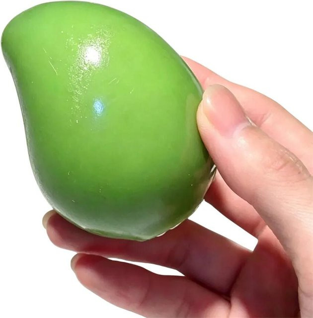 Mango Stressball Fidget Spielzeug, Knuspriger Quetschball, Runde Blöcke - Bild 1