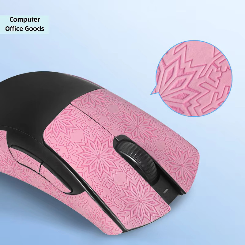 Razer Anti-Rutsch-Grip-Tape für DeathAdder V3 Pro Gaming-Maus in Pink - Bild 2