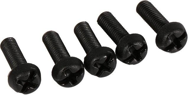 Fishine 100 Stück Nylon Abstandshalter Set mit Schrauben und Muttern in Schwarz M2 M3 M4 - Bild 1
