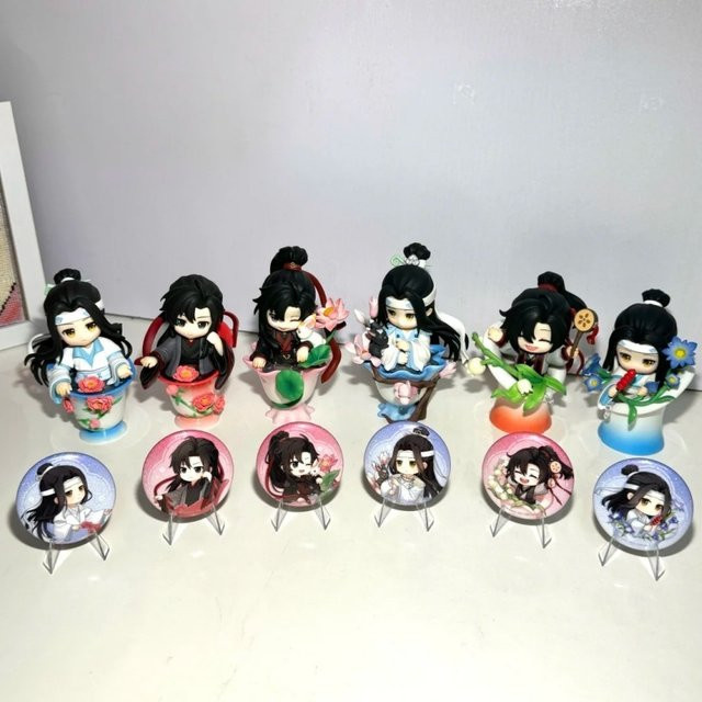 Mo Dao Zu Shi Blind Box Sammelfiguren Bandai Porzellan Reim Blume Sprache Serie Q-Version - Bild 1