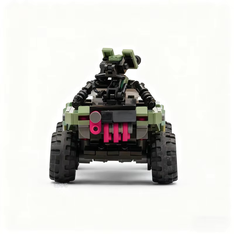 Halo Infinite Warthog, Weltraum-Modell, Bausteine Konstruktions-Set, 395 Teile - Bild 2