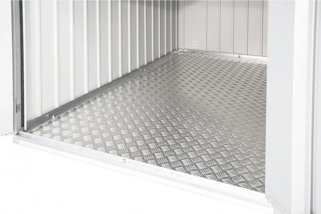 Biohort Bodenplatte für MiniGarage aus Aluminium in Silber - Bild 1