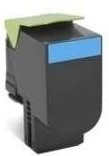 Lexmark Toner 702HC Cyan Laser Tonerkartusche mit 3.000 Seiten Kapazität (70C2HC0) - Bild 1