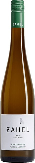 Zahel Ried Goldberg, Grüner Veltliner, Wien DAC, trocken, Weißwein, 2023, 0,75 l - Bild 1