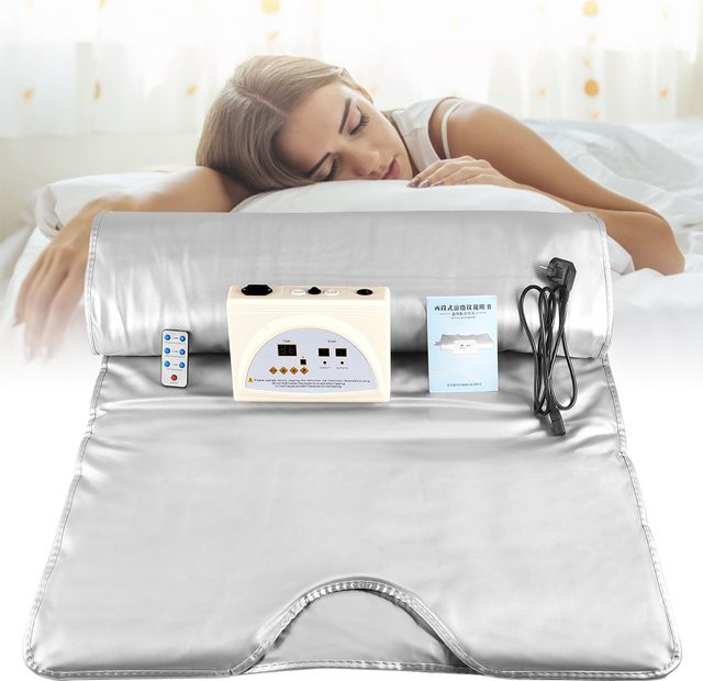 Tragbare Sauna-Decke mit Fernbedienung, Unisex - Bild 1