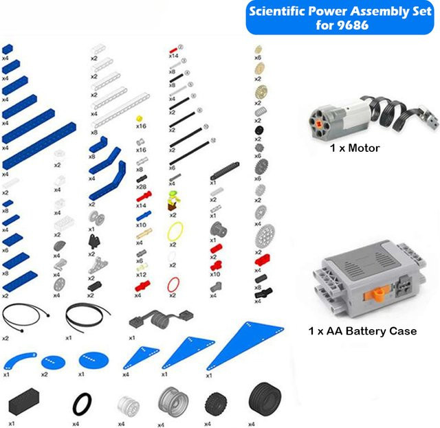 wishiot MOC 9686 Bausteine, Multi-Technologie Programmierung, DIY technische Teile, Set - Bild 1