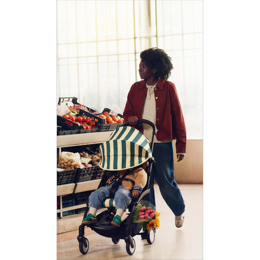 Stokke Yoyo3 Travel Buggy inkl. Sommerset in Blau und Weiss - Bild 2