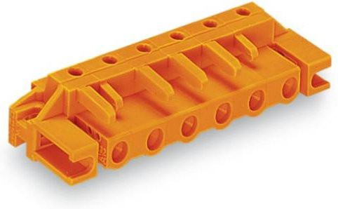 WAGO Buchsengehäuse-Platine 232 Polzahl, Farbe: Orange, Rastermaß: 7.62 mm, 25 Stück - Bild 1