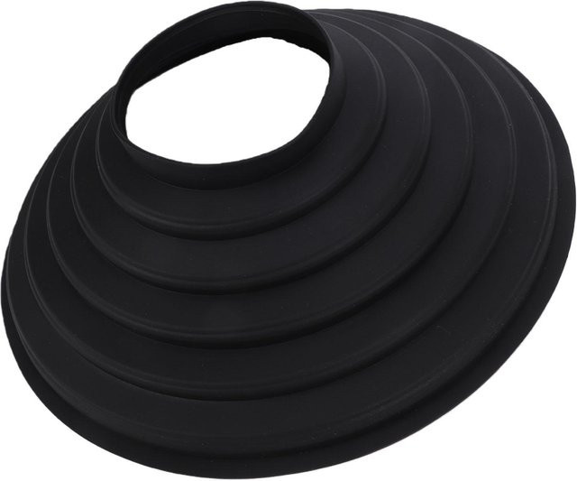 TOMTOP JMS Universal Silikon Kamerablende faltbar und reflektionsmindernd für 70-90mm Objektive in Schwarz - Bild 1