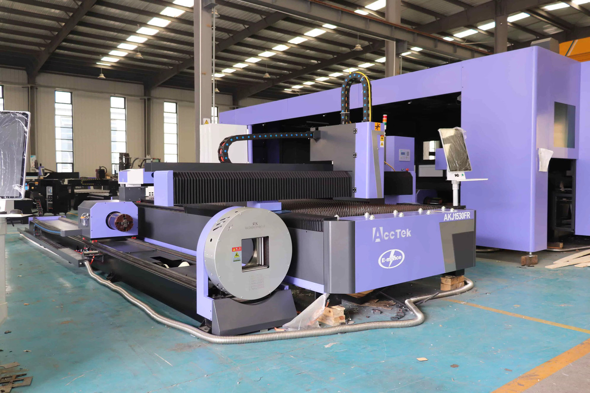 ACCTEK CNC-Laserschneidemaschine für Rohre und Metallfasern mit 2000W, 3000W oder 6000W Leistung - Bild 4