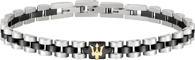Maserati Armband Edelstahl, Schwarz, Herren - Bild 1