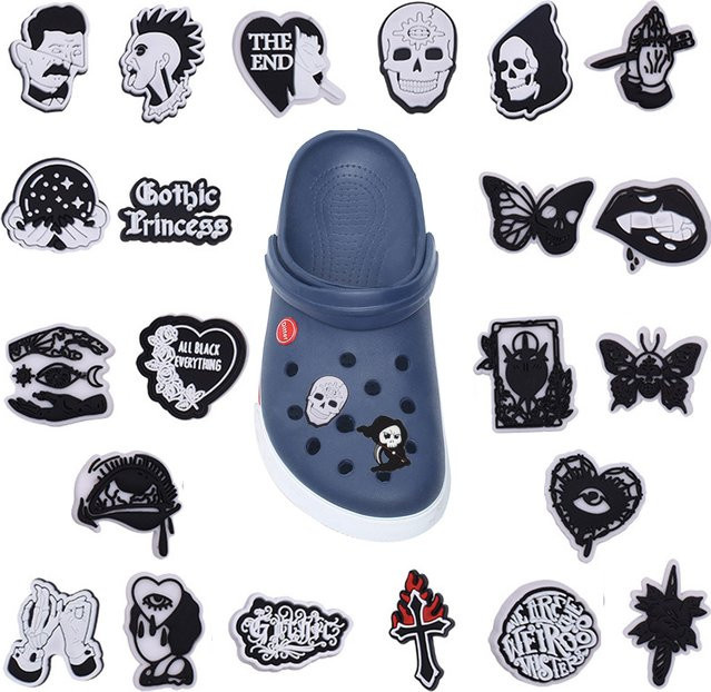 Gothic-Cartoon-Serie Schuh-Charms, Kinder - Bild 1