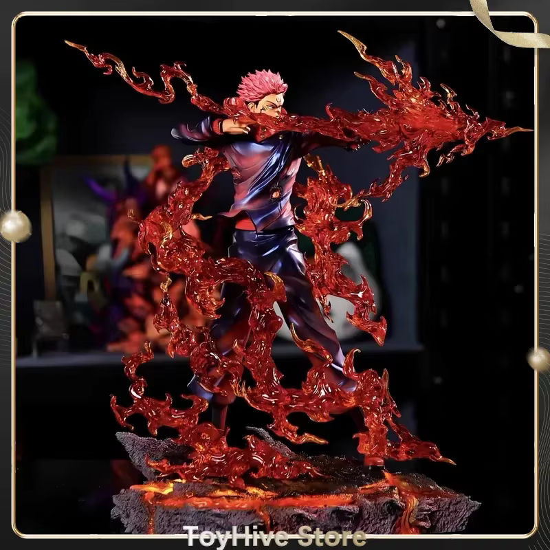 Bandai Jujutsu Kaisen Ryomen Sukuna und Itadori Yuji Anime-Figur Modell in Mehrfarbig - Bild 2