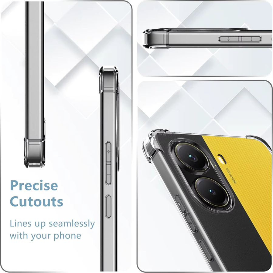 Xiaomi Transparente TPU-Hülle für POCO X7 Pro und POCO X7, stoßfest und vergilbungsfrei - Bild 4