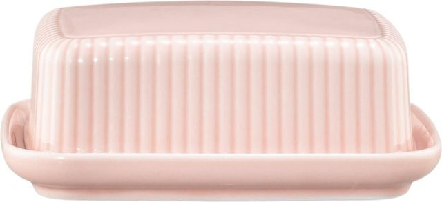 Seltmann Weiden Butterdose Amina aus Porzellan in Pink für 250 g - Bild 1