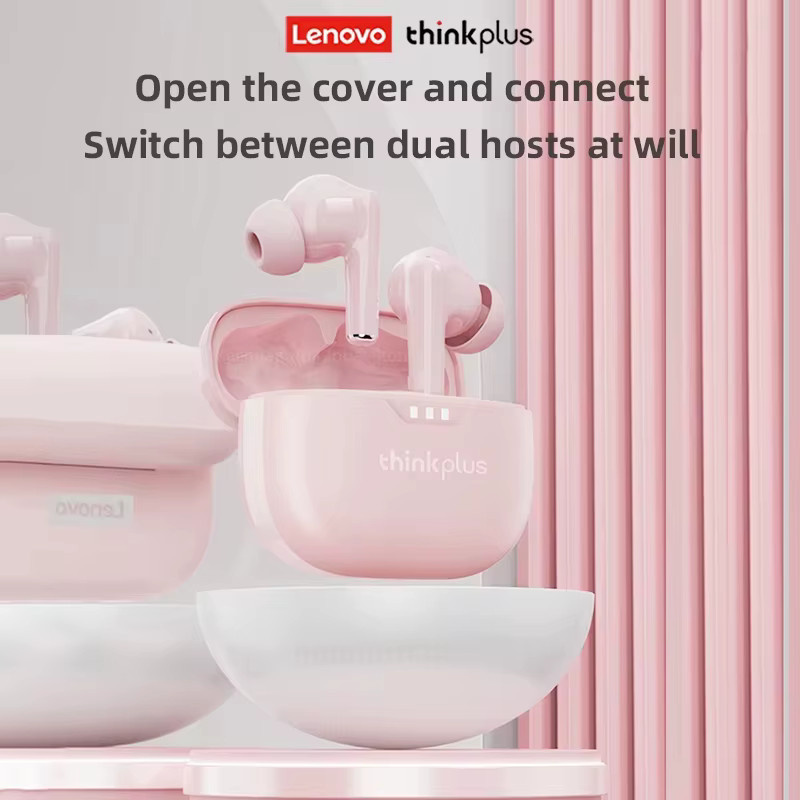 Lenovo Kabellose Bluetooth 5.3 In-Ear Kopfhörer mit HiFi Stereo und Geräuschunterdrückung in Schwarz - Bild 4