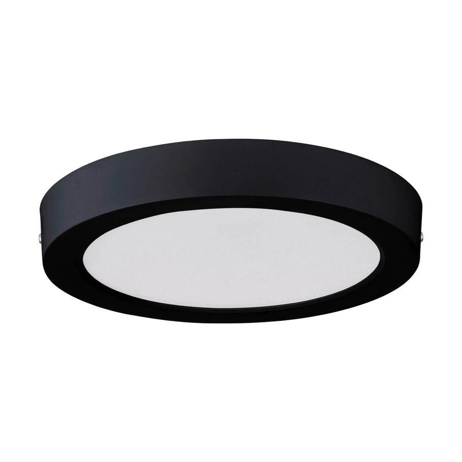 Eglo LED-Deckenleuchte Idun-E in Schwarz mit 4.000 K, Höhe: 3 cm, Durchmesser: 22,5 cm - Bild 2