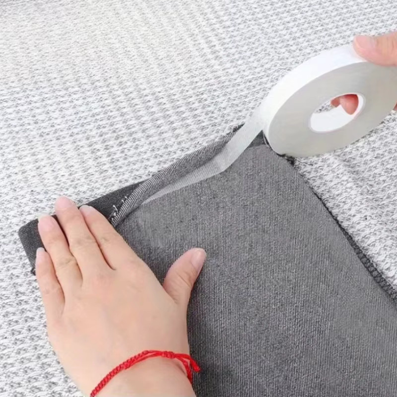 Bügelfreies Saumband für Hosen in Weiß aus Kunststoff für DIY-Schneiderei und Vorhänge - Bild 4