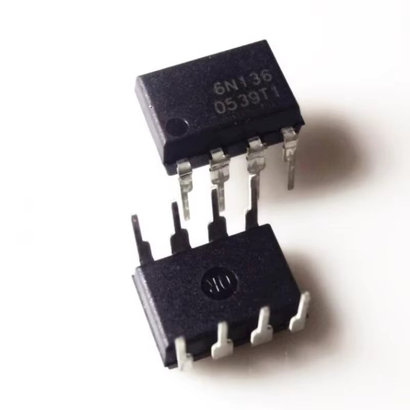 Si Tai&SH 10 Stück 6N135 6N136 6N137 6N138 6N139 DIP8 Optoisolatoren Lichtkopplung in Schwarz - Bild 2