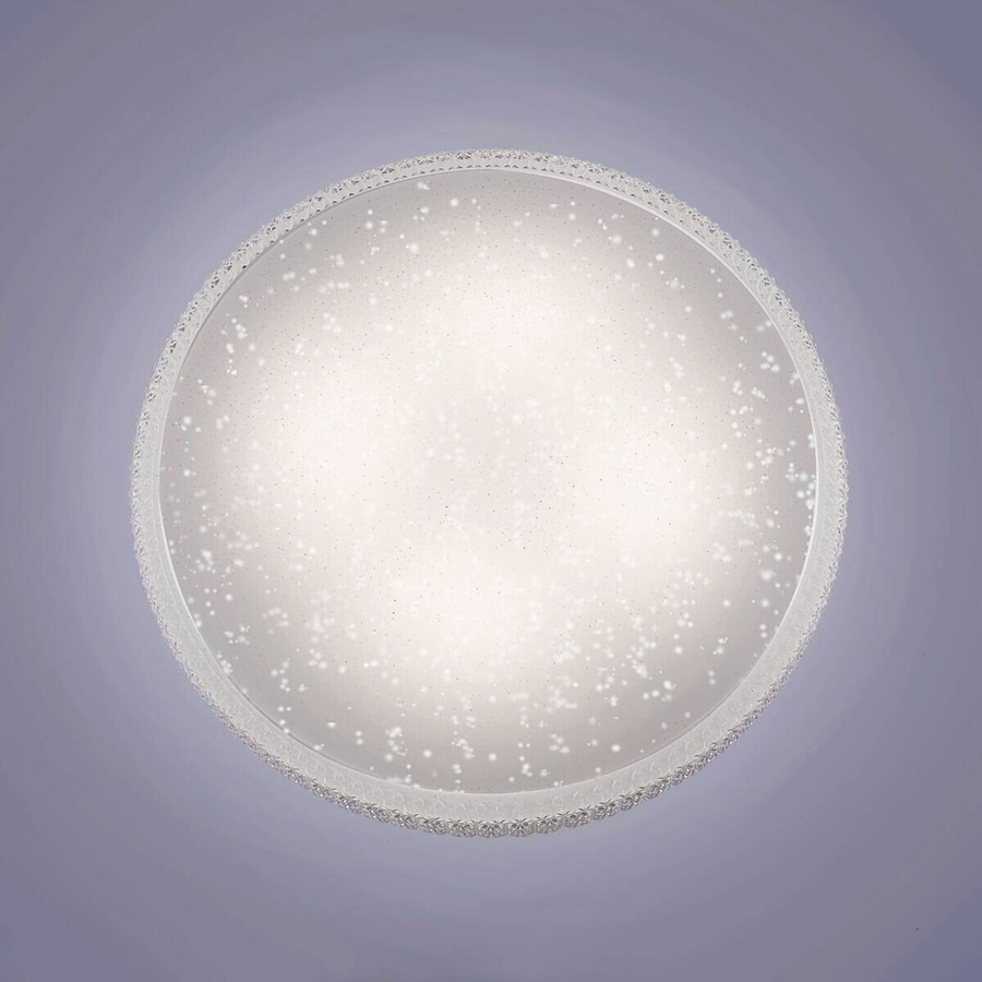 Just Light Deckenleuchte Frida LED aus Acryl und Metall in Klar, Höhe: 11 cm, Durchmesser: 60 cm - Bild 3