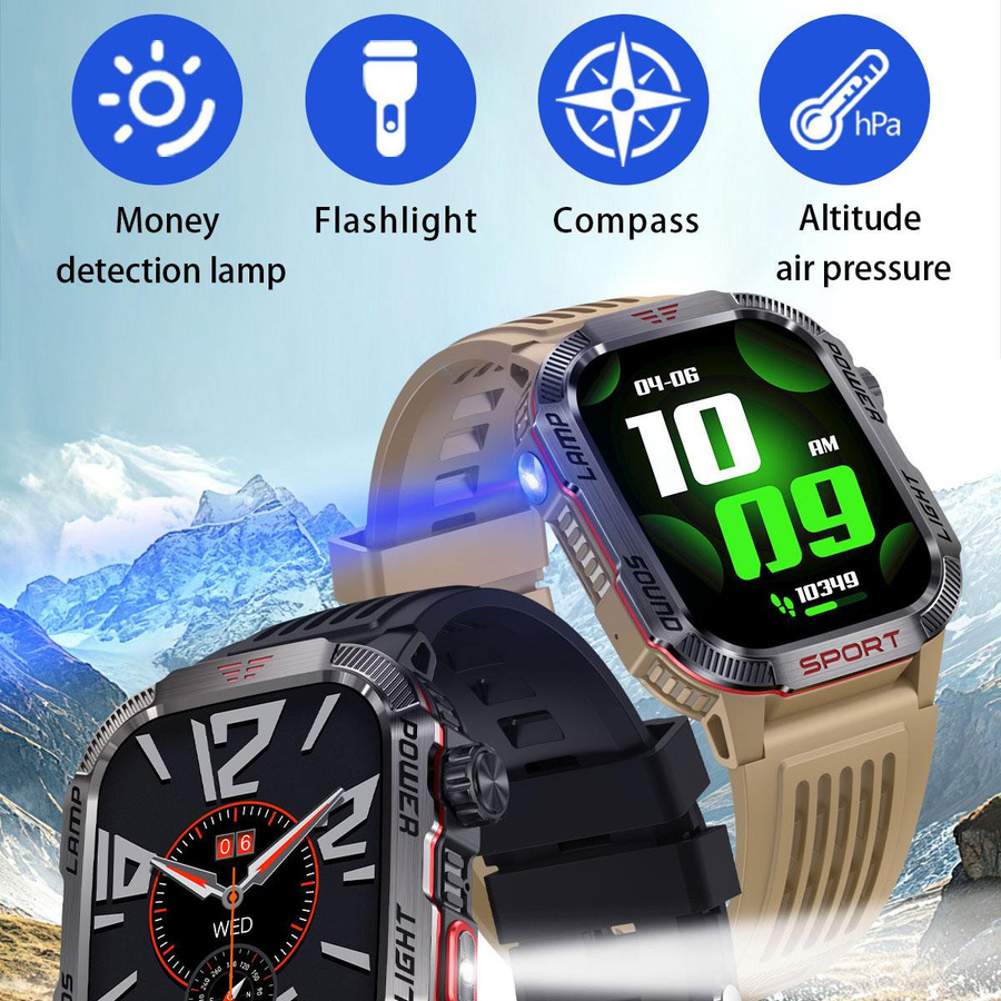 Huawei Smartwatch, Herren, Schwarz, GPS, Kompass, Wasserdicht - Bild 9