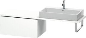 Duravit L-Cube Unterschrank mit einem Auszug in Weiß für Konsole, B/T: 82 x 54,7 cm - Bild 1