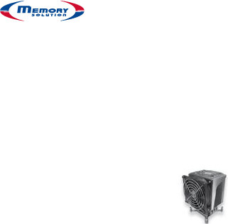 Supermicro Prozessor-Luftkühler für Socket P, 4U, Schwarz, passend für SUPERMICRO X11DAi-N (SNK-P0070APS4) - Bild 1