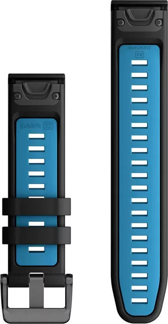 Garmin Uhrenarmband Silikon, Schwarz, Unisex - Bild 1