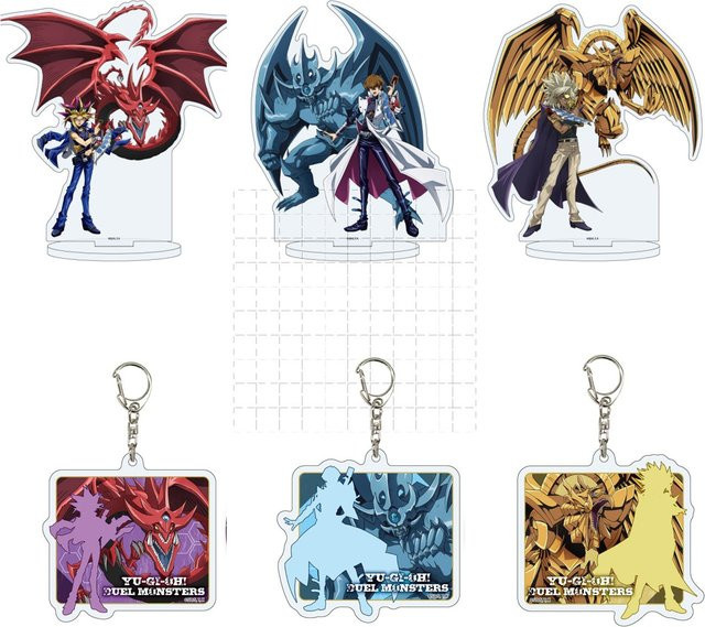 Tomoontoy Yu-Gi-Oh! Duel Monsters Acryl Stand Figur, Set / Bundle - Bild 1