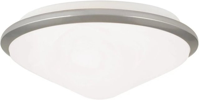 Orion Leuchten Deckenleuchte Rima in Titan mit Alabasterglas, Durchmesser: 32 cm, 2 x E27, dimmbar - Bild 1
