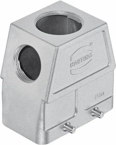 Harting Tüllengehäuse 19 62 810 0596 in Silber aus Aluminium - Bild 1