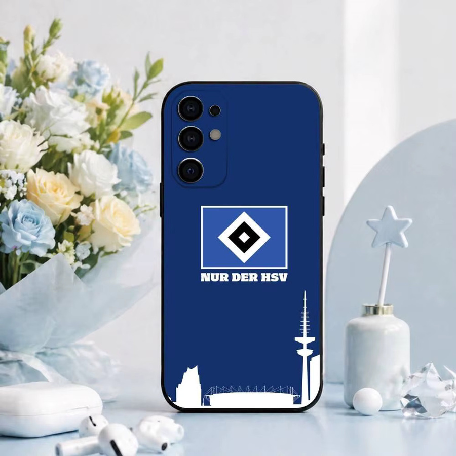 Hamburger SV HSV Handyhülle aus schwarzem Silikon für Samsung Galaxy S20 bis S25 Modelle - Bild 2