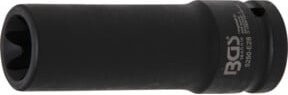 BGS Kraft-Steckschlüssel-Einsatz E-Profil tief 5250-E28 mit 20 mm 3/4 Zoll Antrieb und SW E28 mm aus Chrom-Molybdän-Stahl - Bild 1