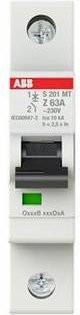 ABB S201MT-Z63 Sicherungsautomat 63A 230V weiß - Bild 1