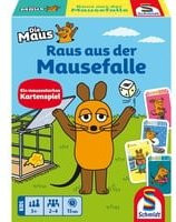 Raus aus der Mausefalle Kartenspiel von Schmidt Spiele Sendung mit der Maus - Bild 1