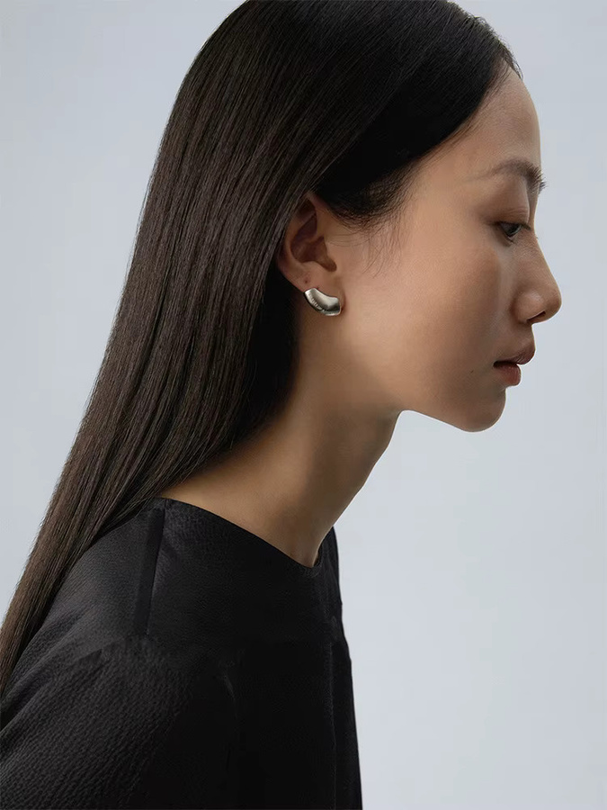 ZHUHE Pinna-Ohrringe, Silber, Unisex - Bild 6