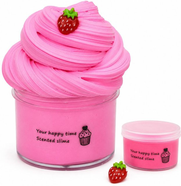 Eiscreme Squishy Knuspriger Stressball, Knetspielzeug, rosa, ab 14 Jahren - Bild 1