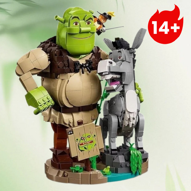 Hot Toys Monster Niedlicher Esel, Bausteine, 1403 Teile, ab 14 Jahren - Bild 1